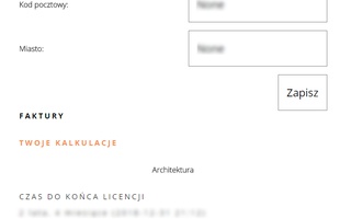 

                                                 Nowa funkcjonalność - Twoje kalkulacje}